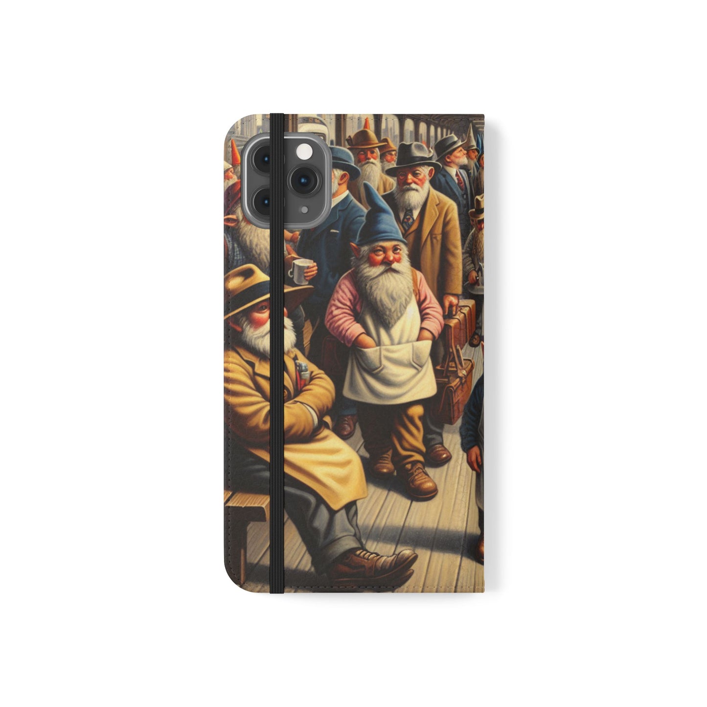 The Gnome-mute Home Flip Case - iPhone/Galaxy