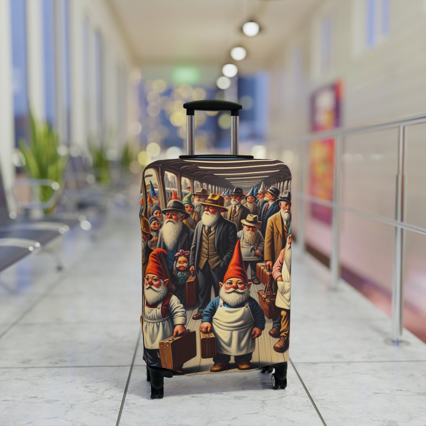 The Gnome-mute Home Luggage Cover