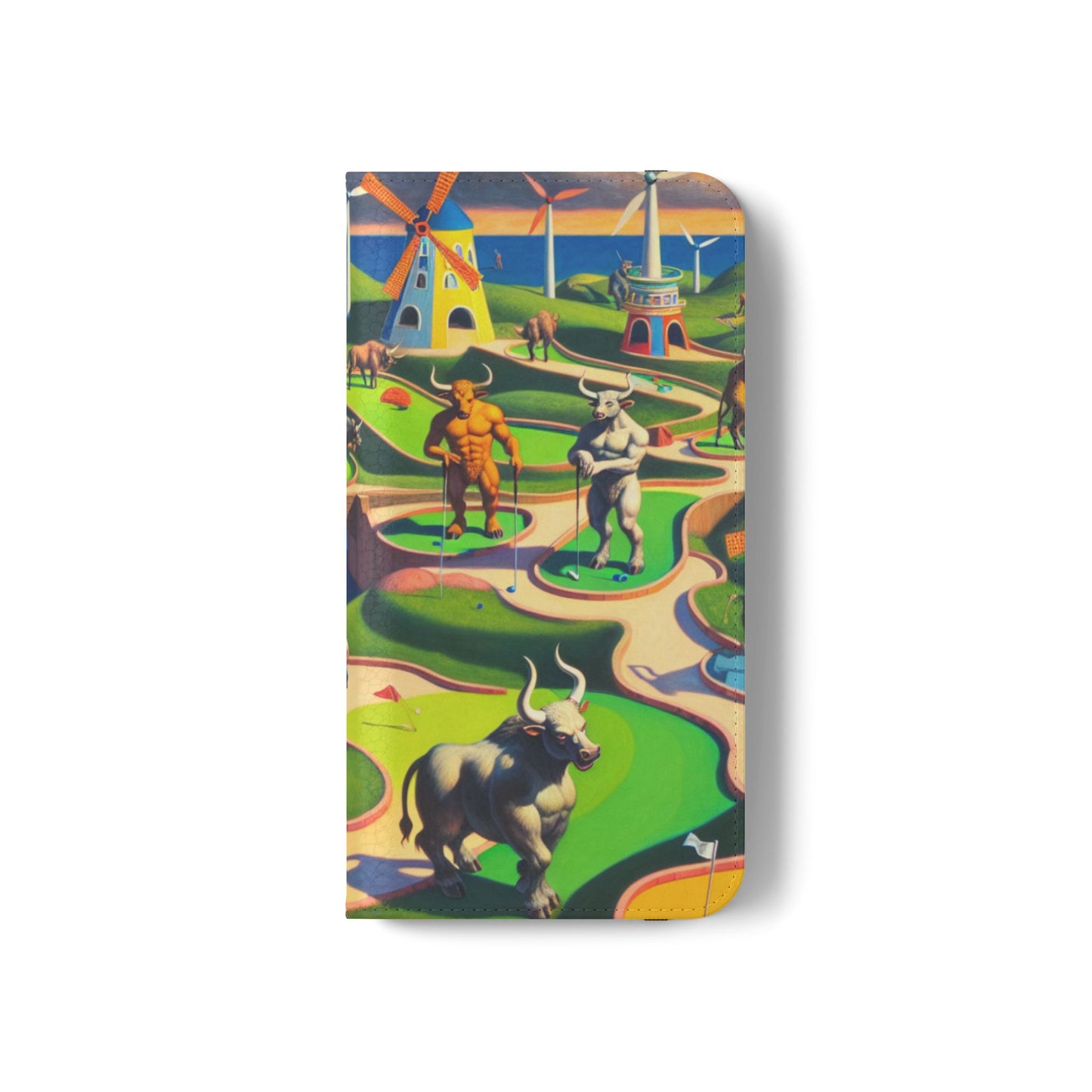 Mini-taur Golf Flip Case - iPhone/Galaxy