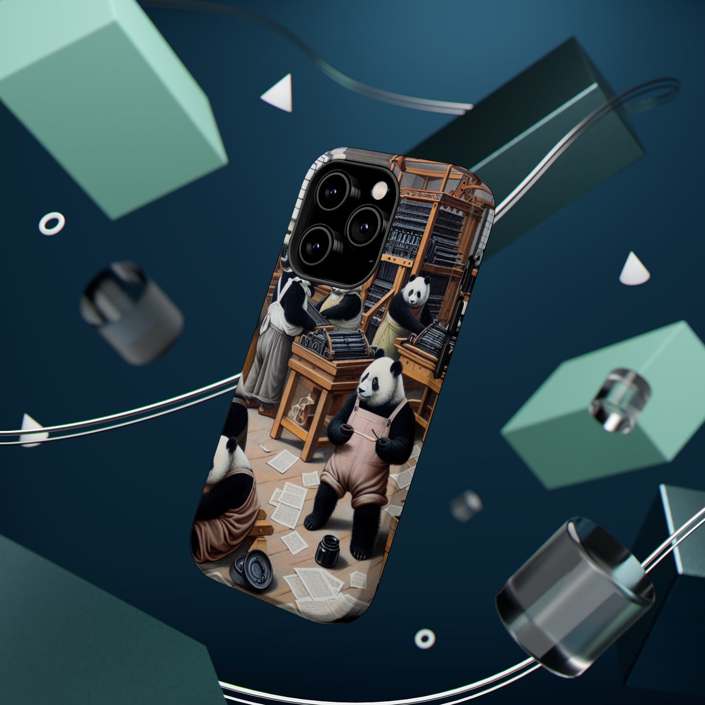 Printing Pandamonium Magnetic iPhone Case