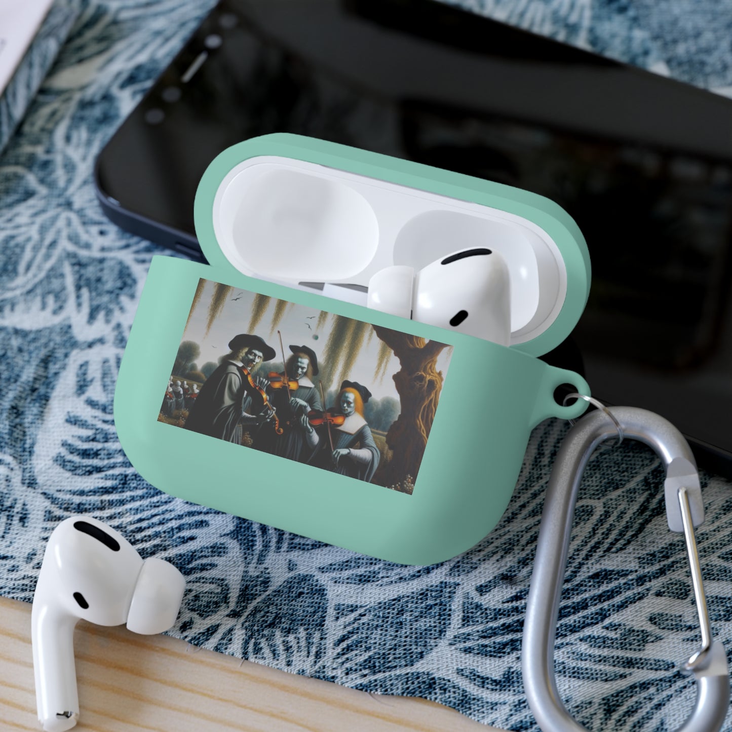 Vermeer's Vampire Violinists AirPods Case Cover