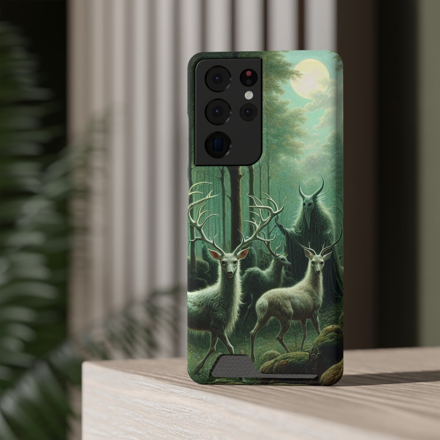 Wendigo Shepherd Phone Case with Card Holder - GALAXY