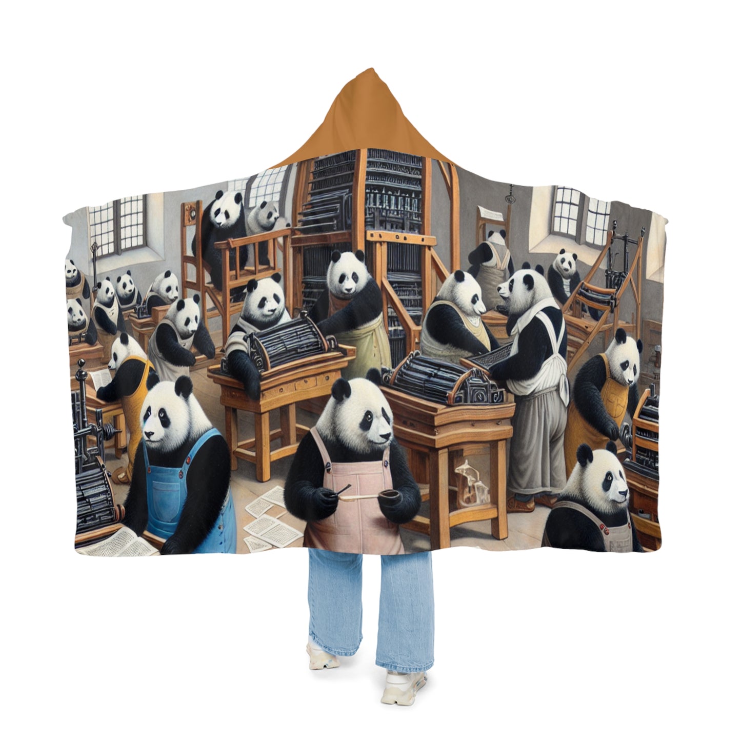 Printing Pandamonium Snuggle Blanket