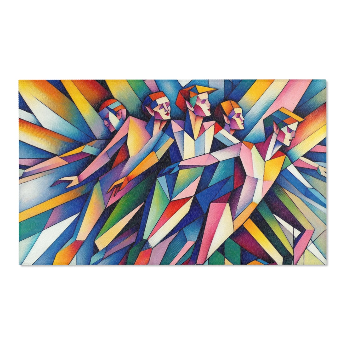 Picasso's Pixies Area Rug - HORIZONTAL