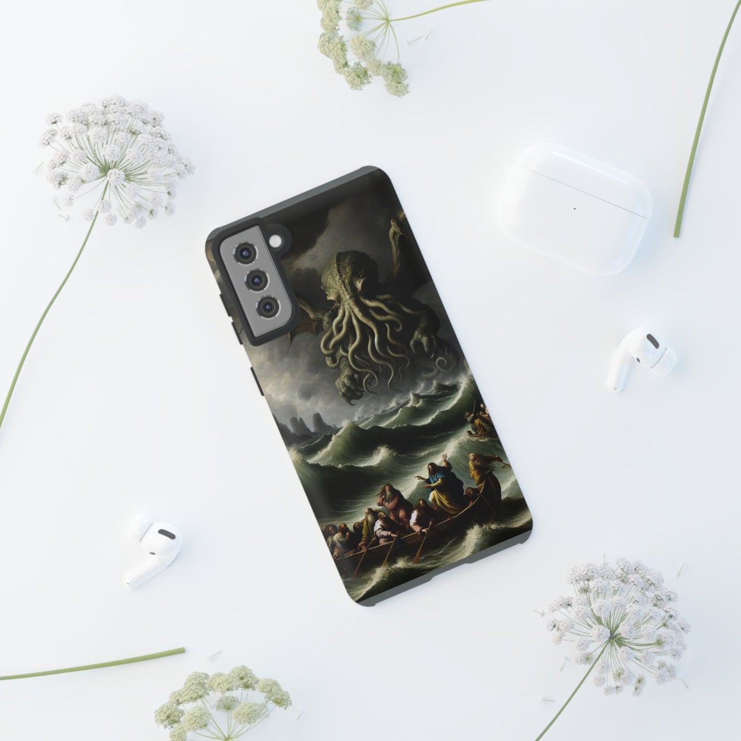 Cthulhu in the Storm Phone Case - GALAXY