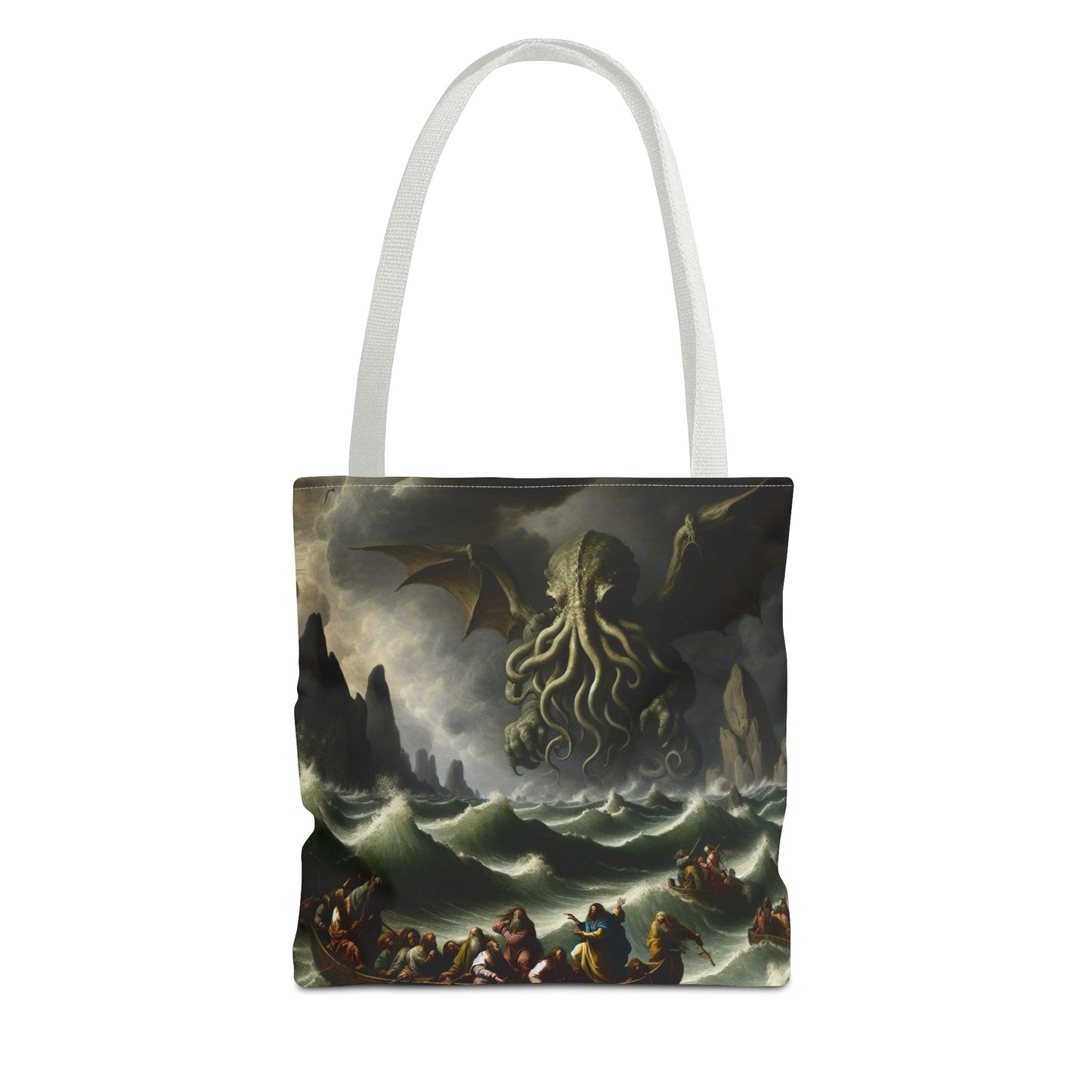 Cthulhu in the Storm Tote Bag