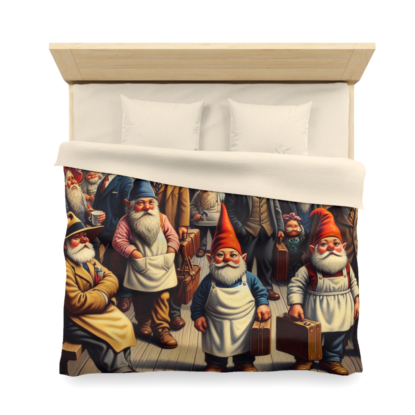 The Gnome-mute Home Microfiber Duvet Cover