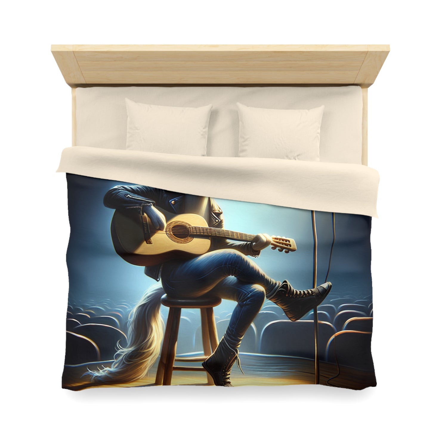 Unicorn Unplugged Microfiber Duvet Cover