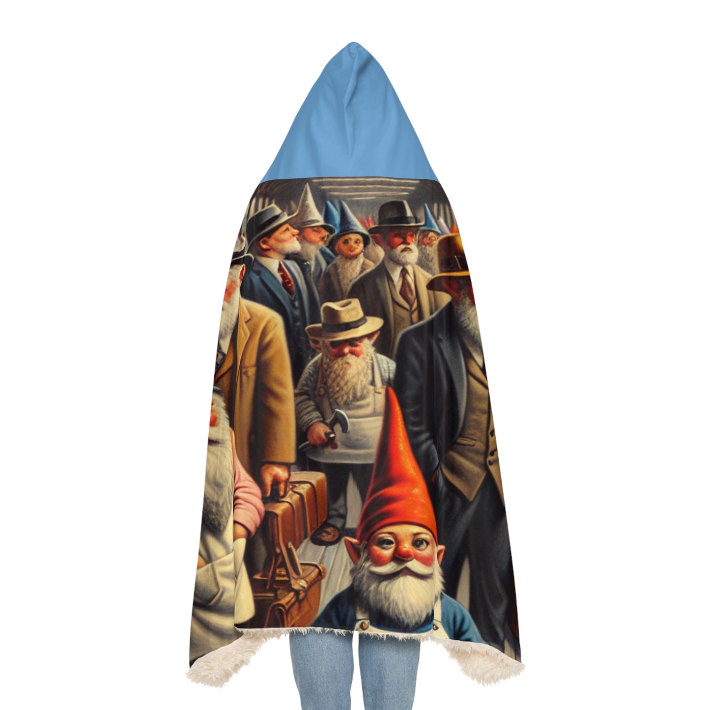 The Gnome-mute Home Snuggle Blanket