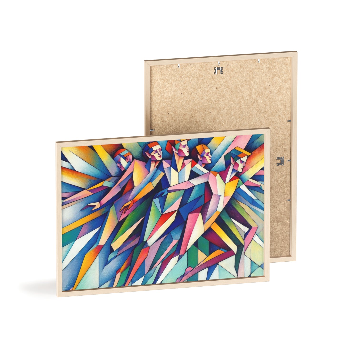 Framed Picasso's Pixies Poster