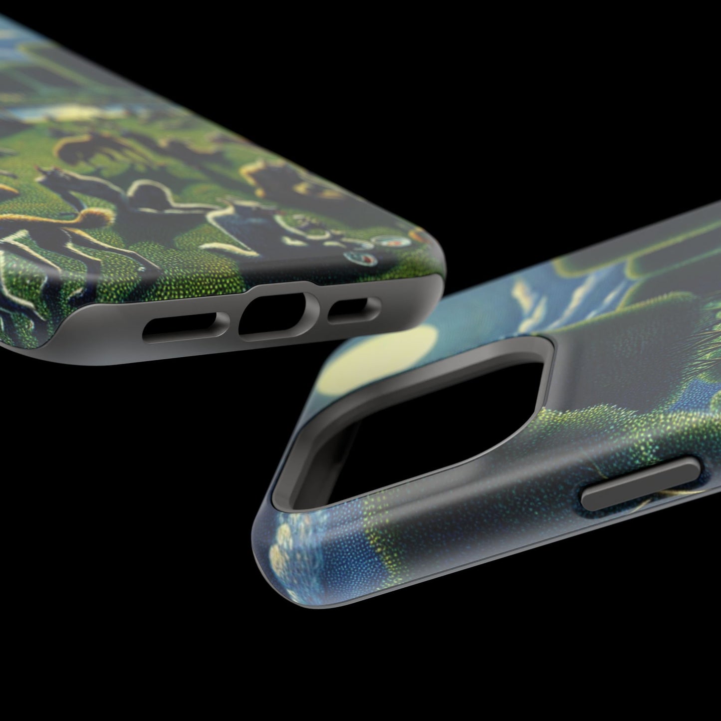 Werewolves at the Waterfront Magnetic iPhone Case