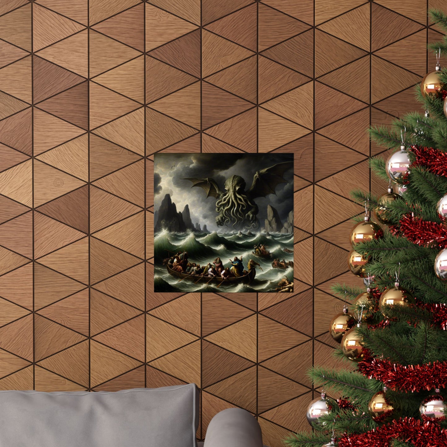 Cthulhu in the Storm Poster