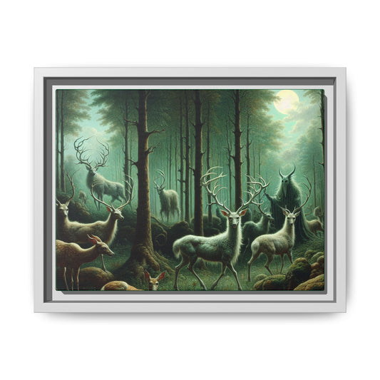 Wendigo Shepherd Canvas, Framed (Multi-color)