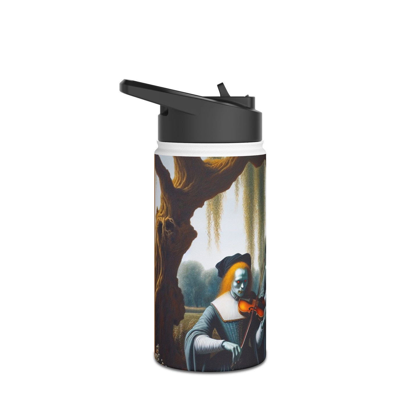 Vermeer's Vampire Violinists Stainless Steel Water Bottle