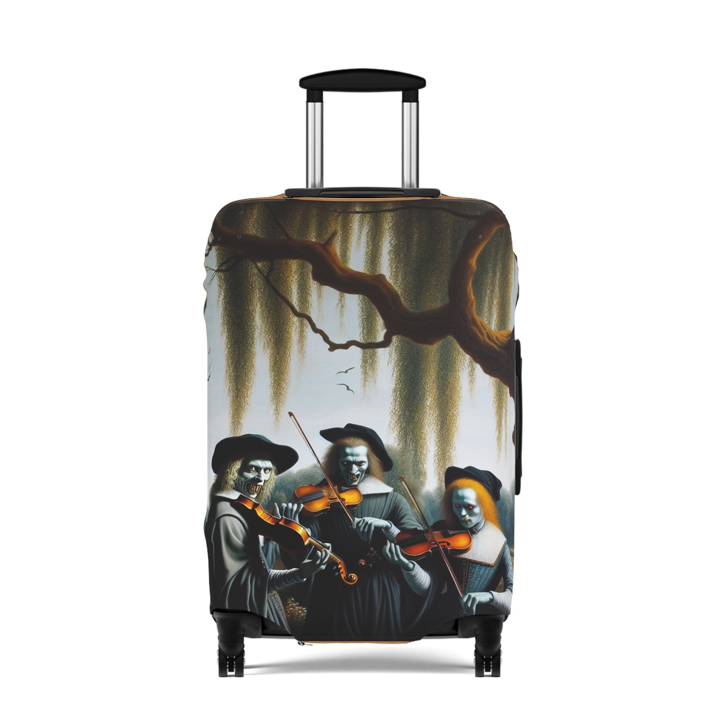 Vermeer's Vampire Violinists Luggage Cover