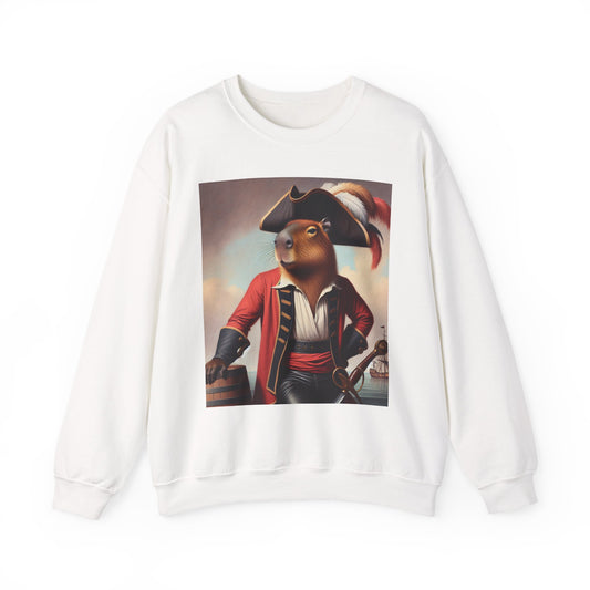 Captain Capybara Crewneck Sweatshirt