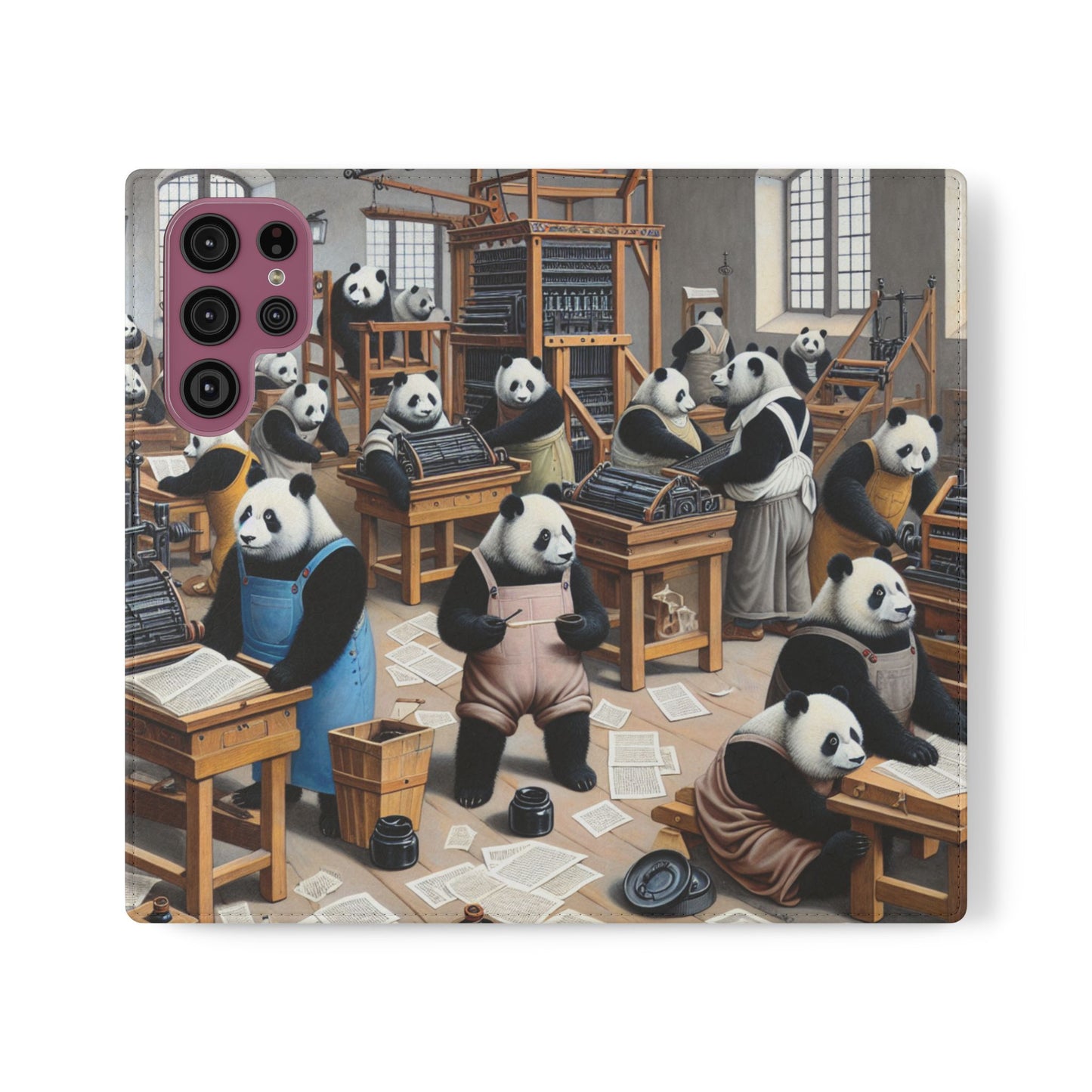Printing Pandamonium Flip Case - iPhone/Galaxy