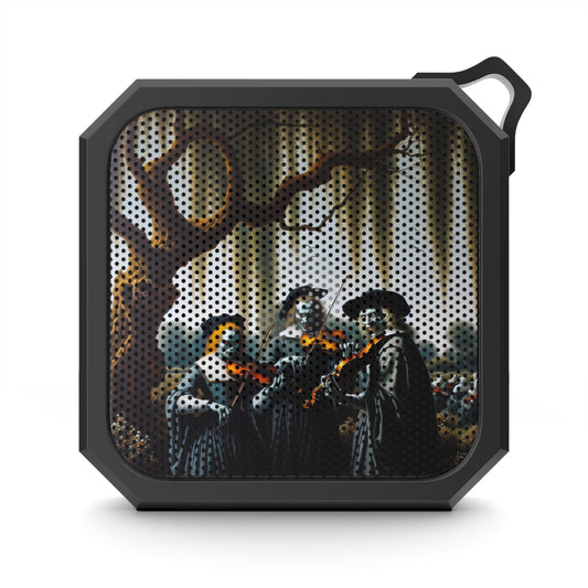 Outdoor Bluetooth Speaker with Vermeer's Vampire Violinists Design