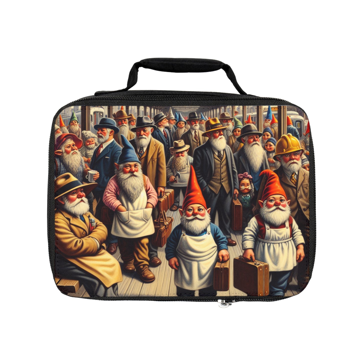 The Gnome-mute Home Lunch Bag