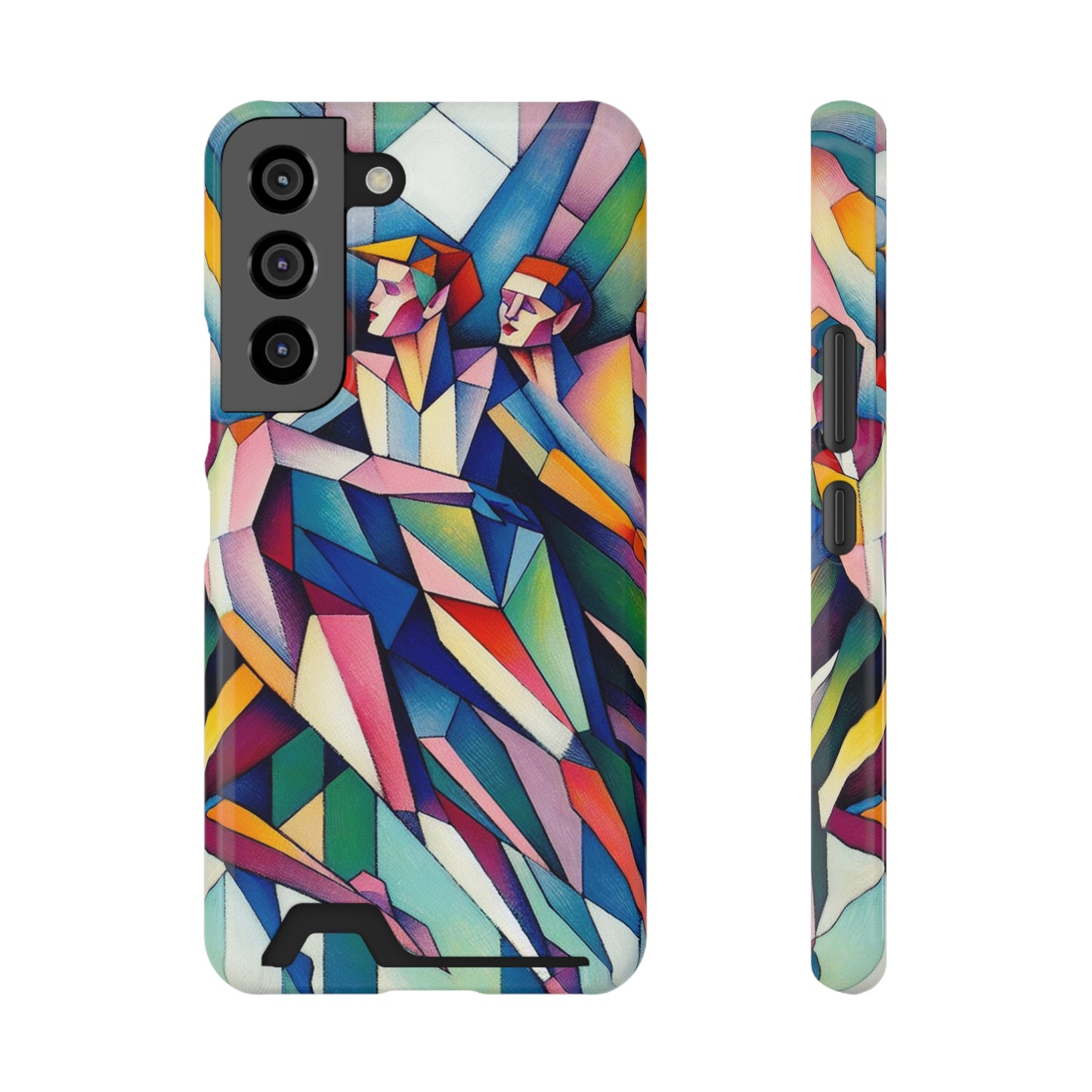 Picasso's Pixies Phone Case with Card Holder - GALAXY