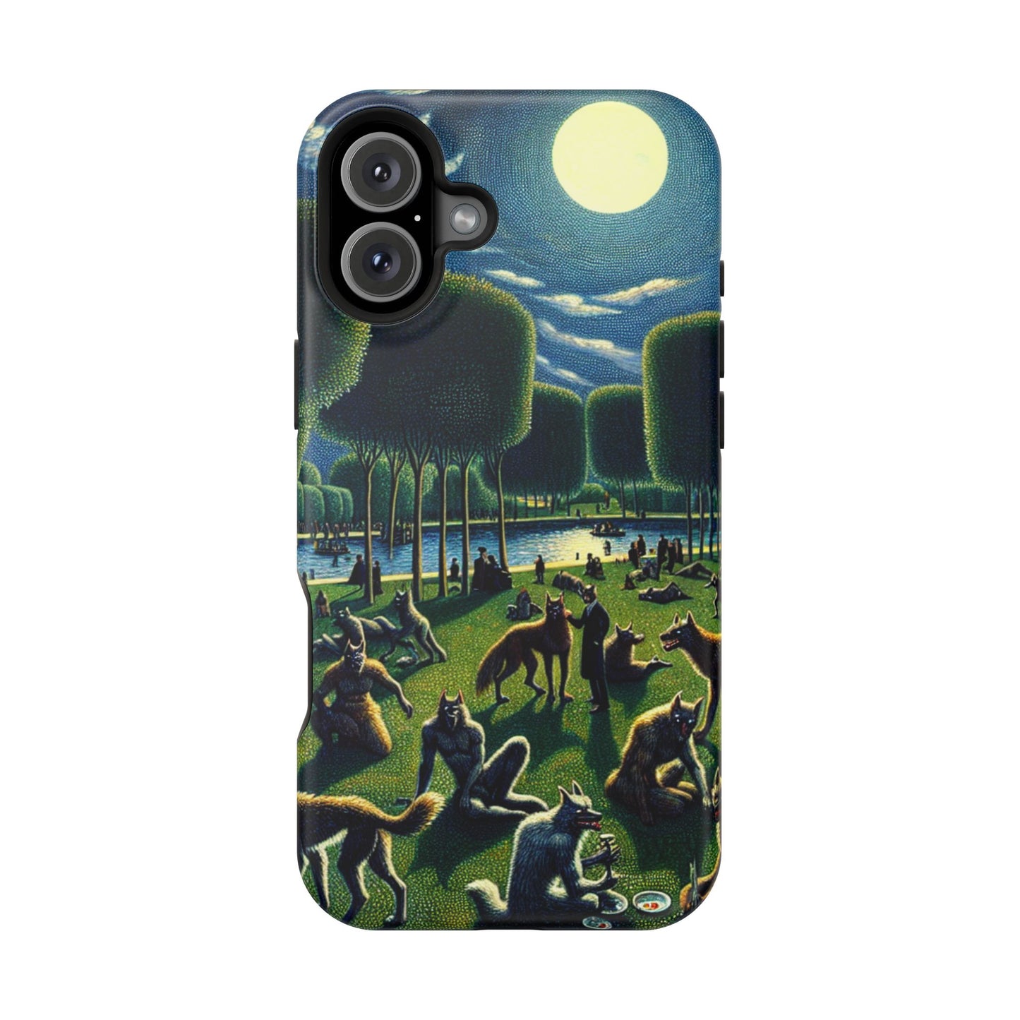 Werewolves at the Waterfront Magnetic iPhone Case