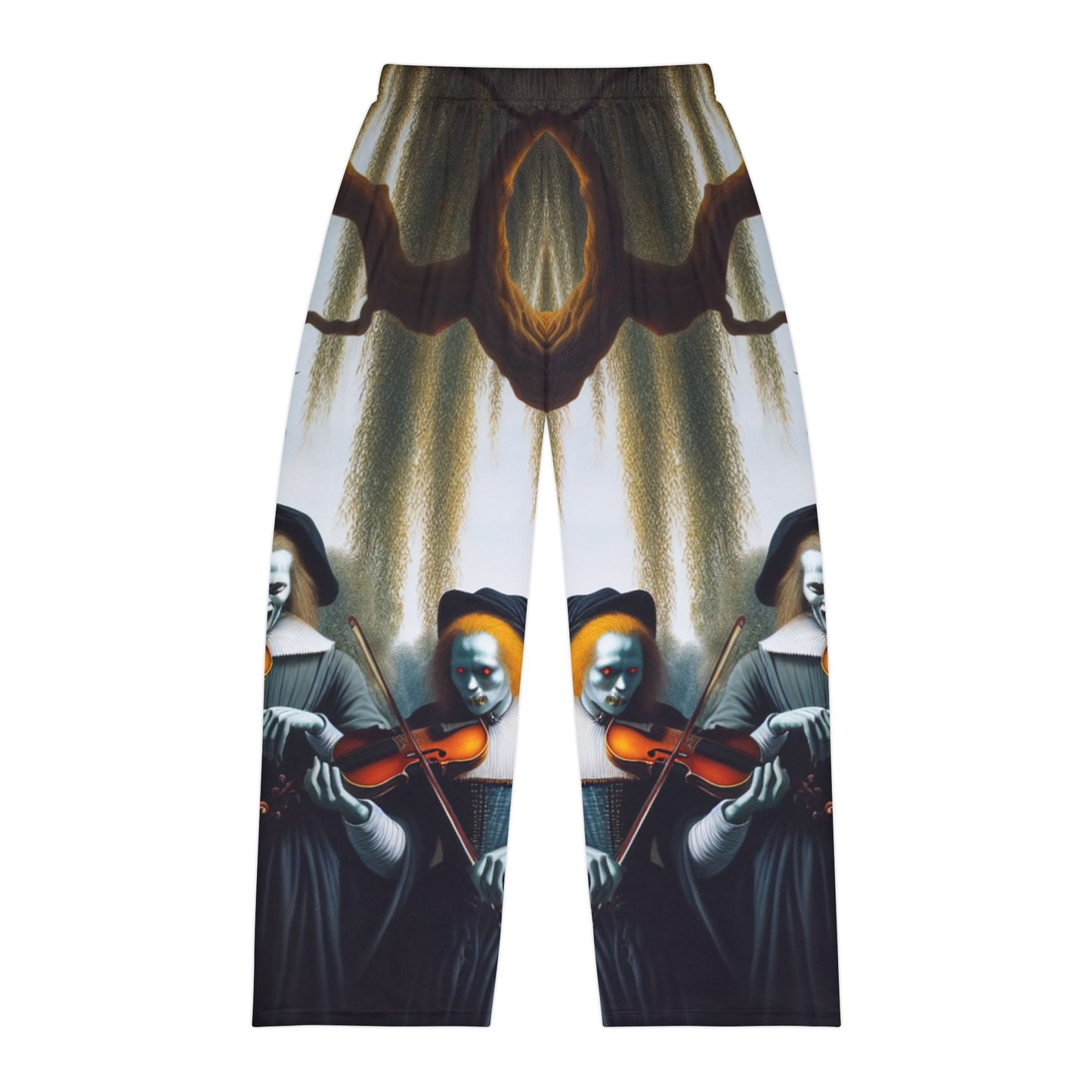 Vermeer's Vampire Violinists Men's Pajama Pants