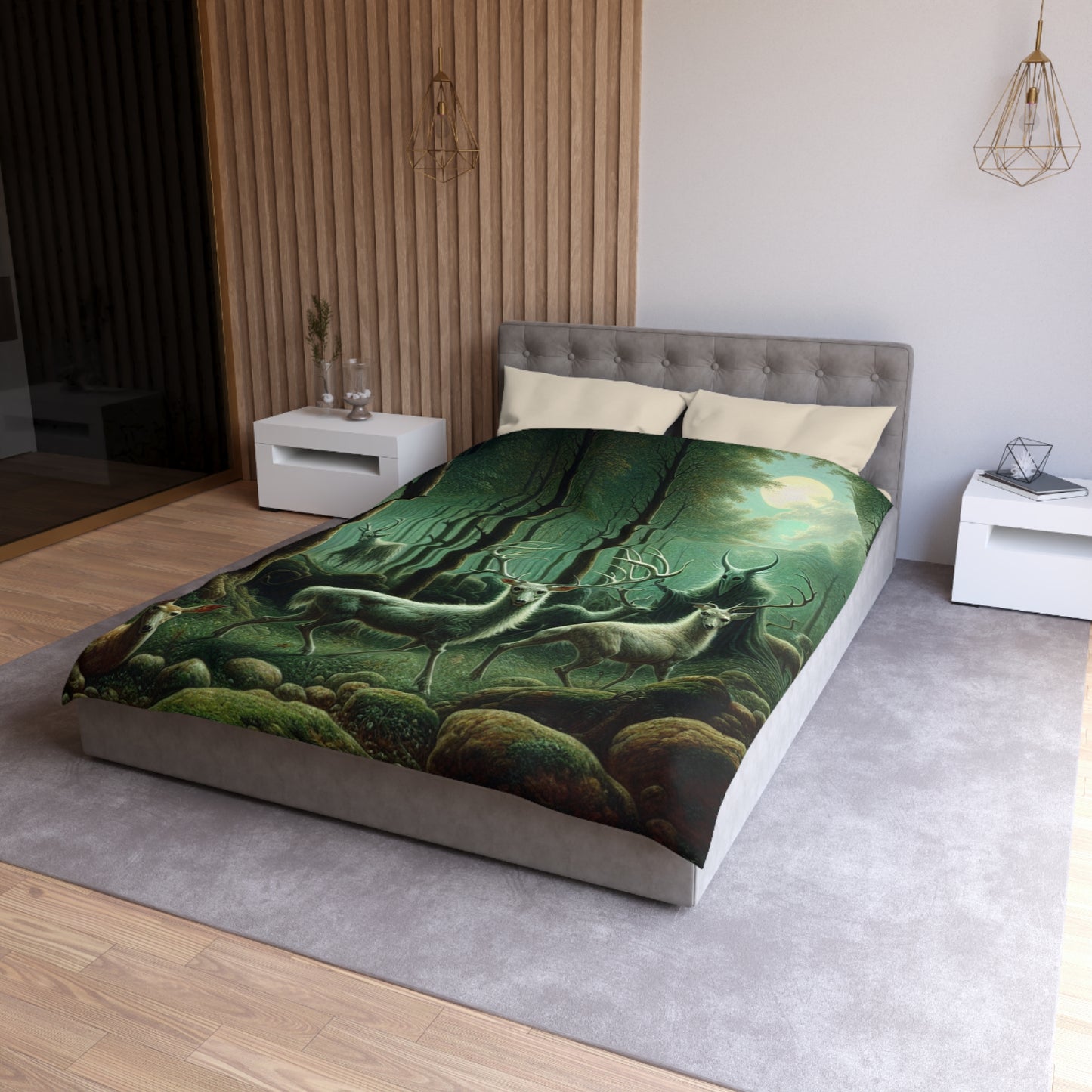 Wendigo Shepherd Microfiber Duvet Cover