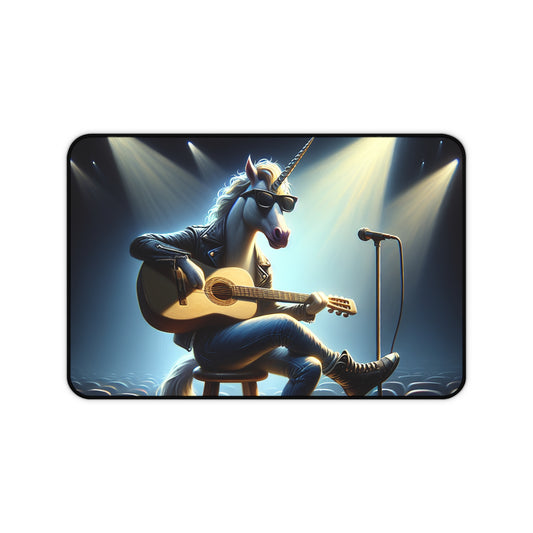 Unicorn Unplugged Desk Mat