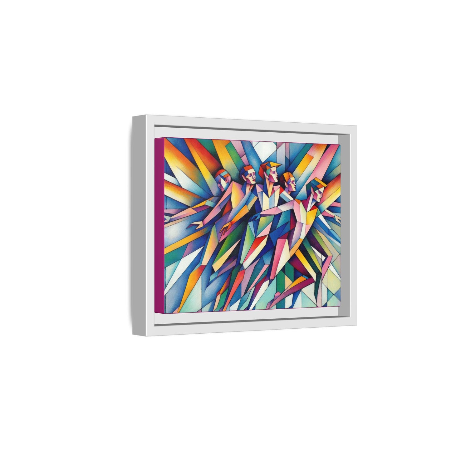 Picasso's Pixies Canvas, Framed (Multi-color)