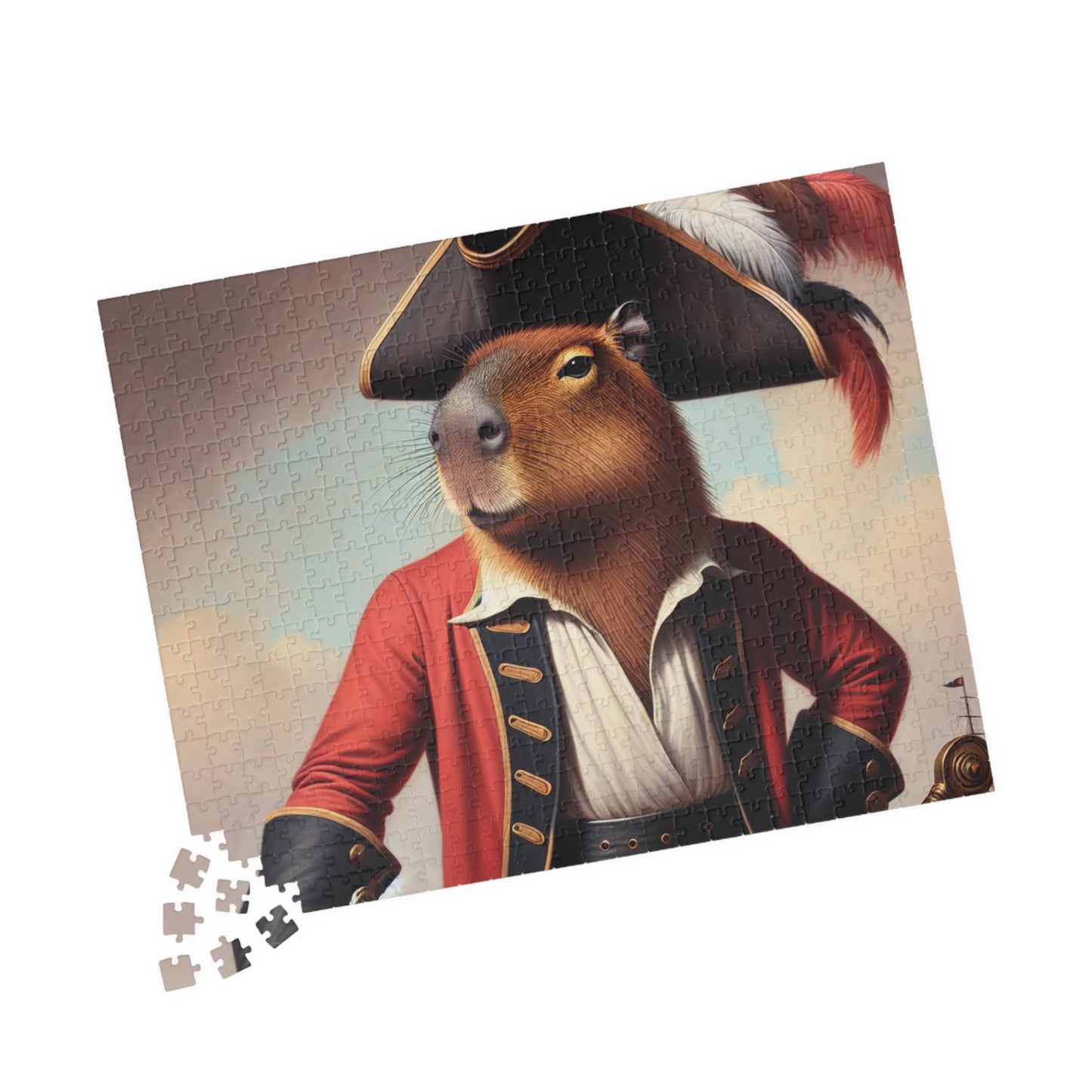 Captain Capybara Puzzle (110, 252, 520, 1014-piece)