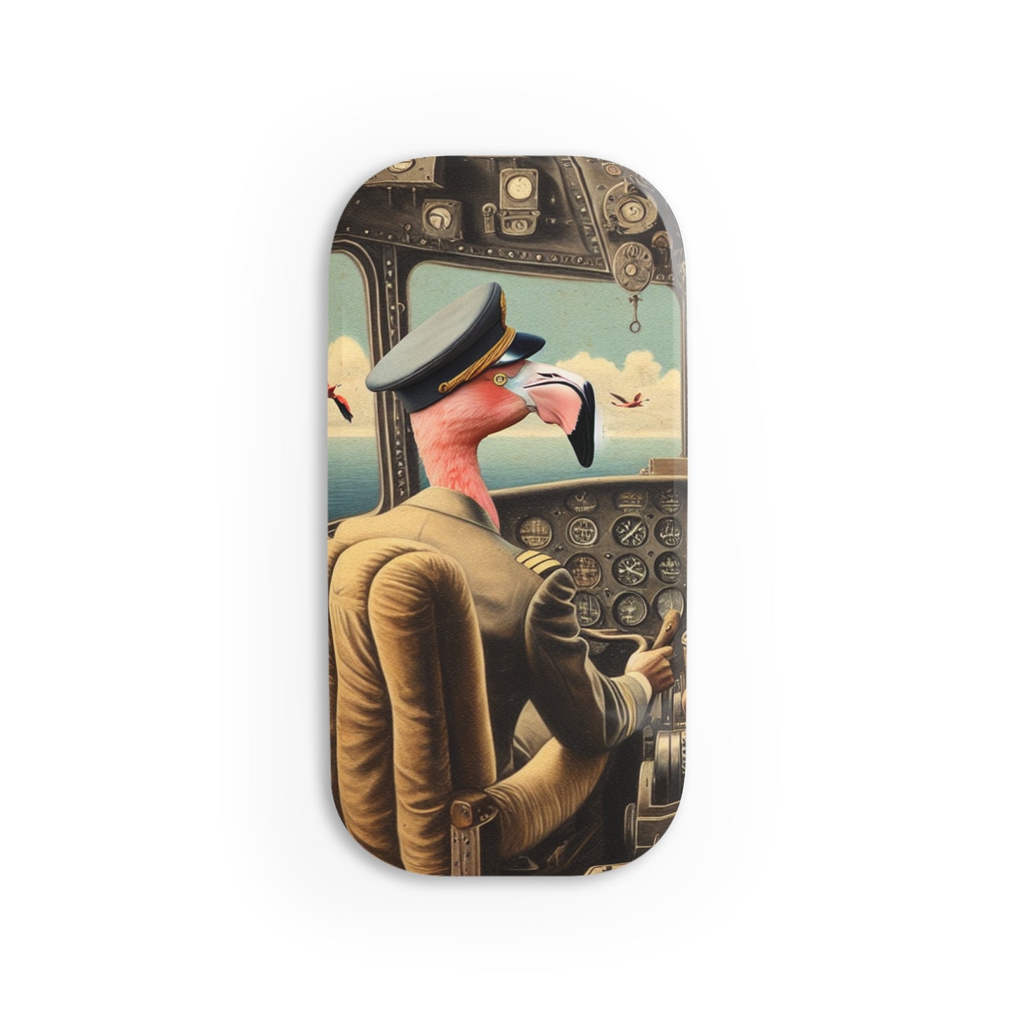Flamingo Flight Deck Phone Grip/Stand