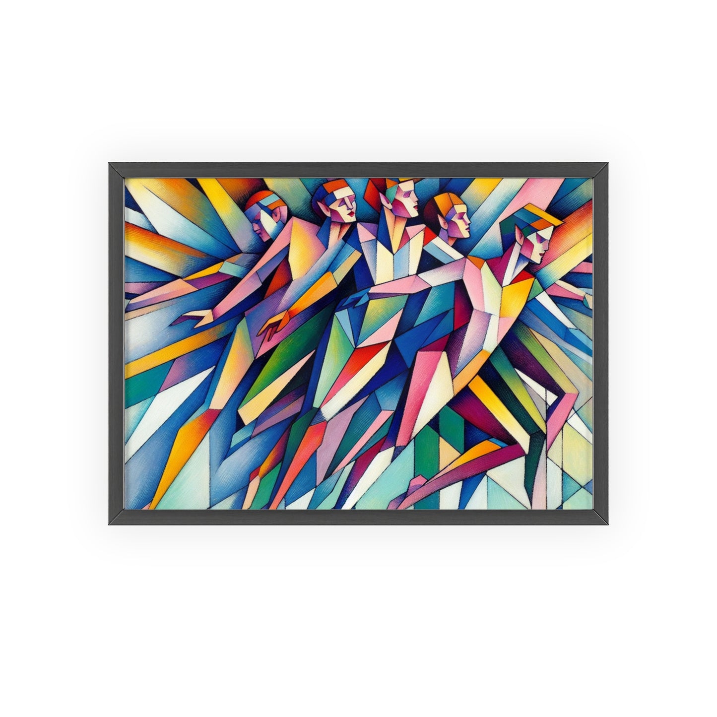 Framed Picasso's Pixies Poster