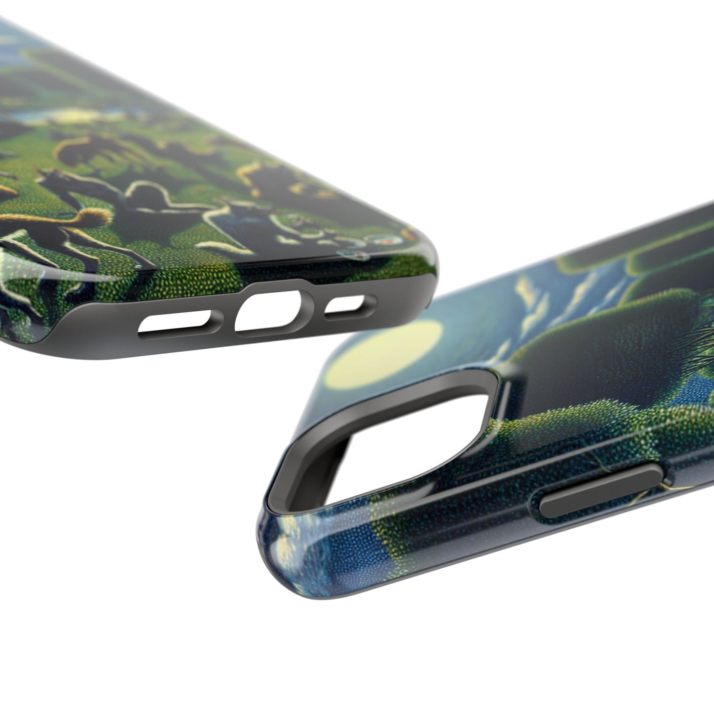 Werewolves at the Waterfront Magnetic iPhone Case