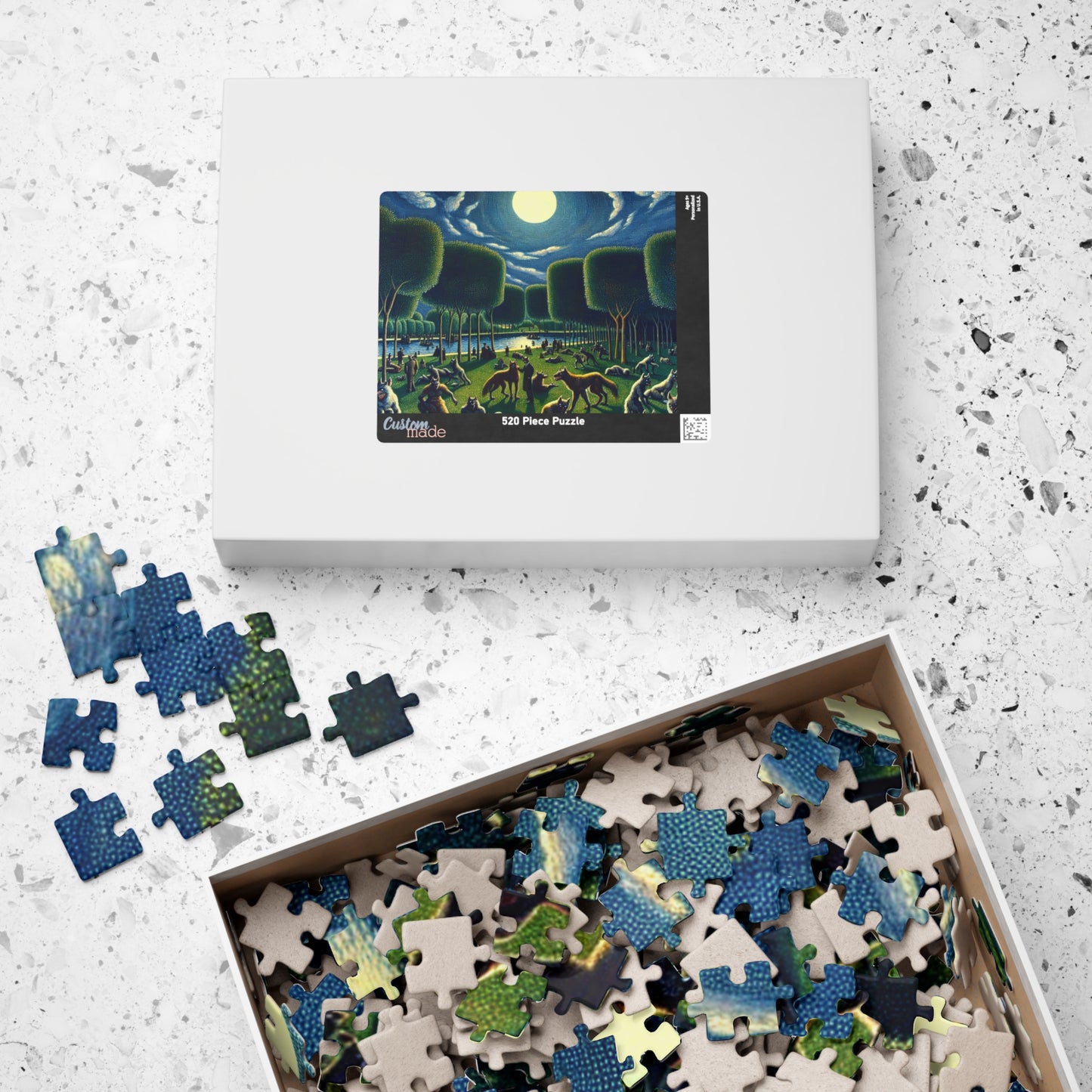 Werewolves at the Waterfront Puzzle (110, 252, 520, 1014-piece)