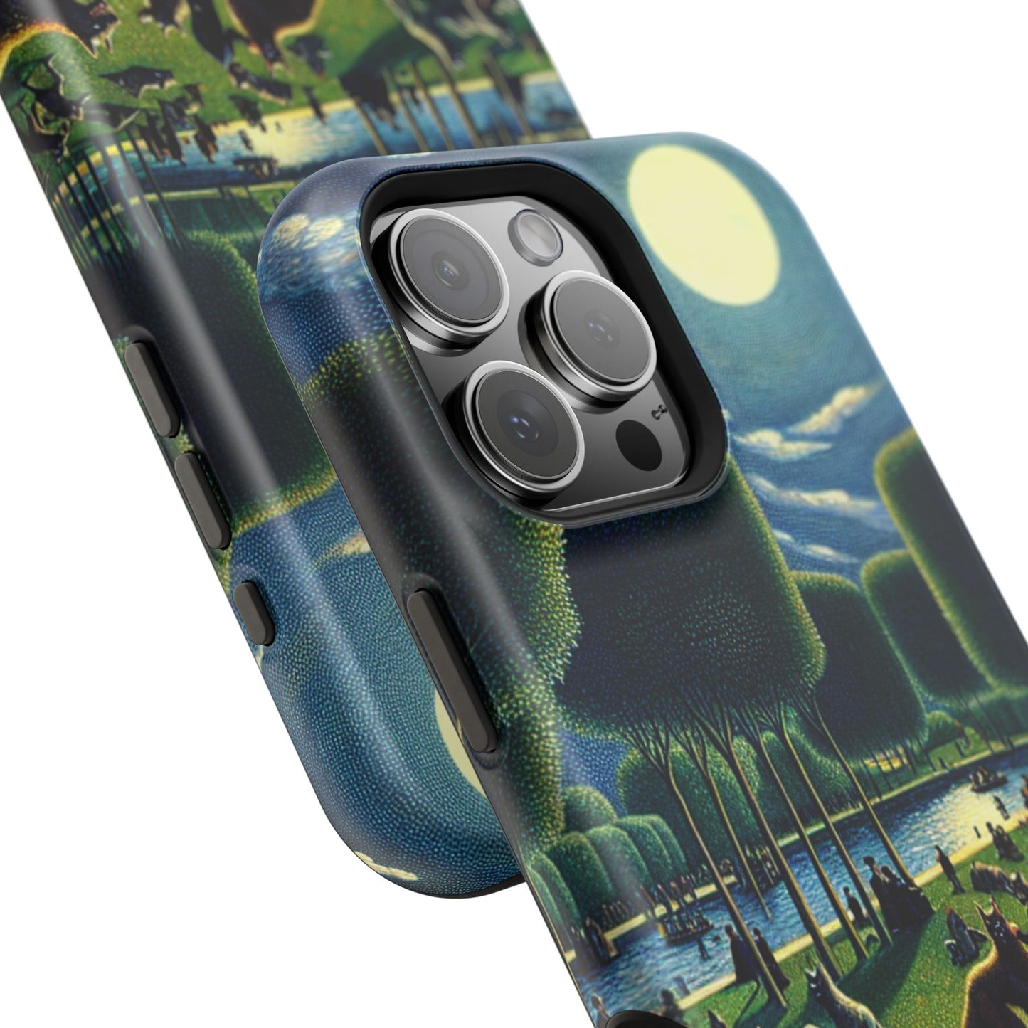 Werewolves at the Waterfront Magnetic iPhone Case