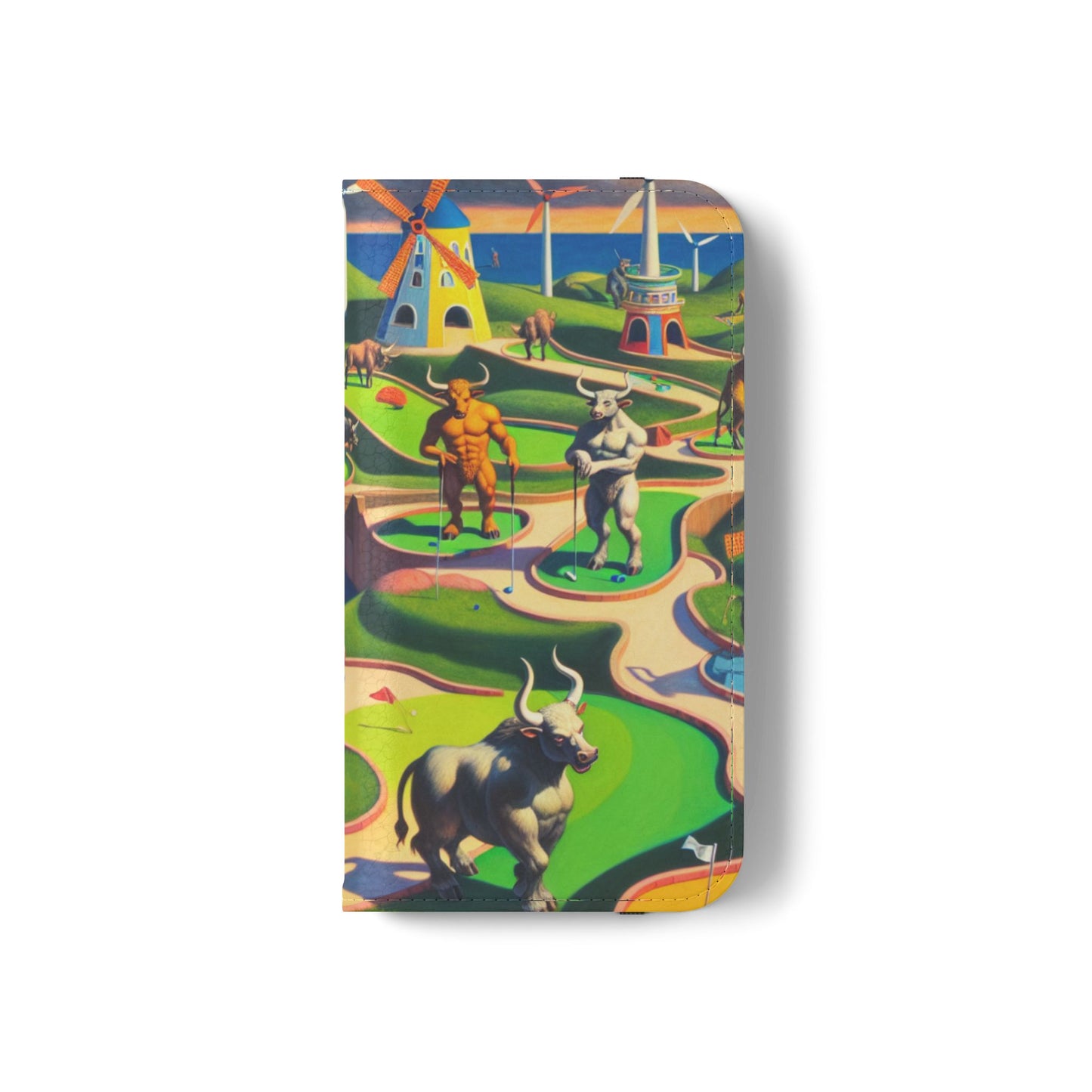 Mini-taur Golf Flip Case - iPhone/Galaxy