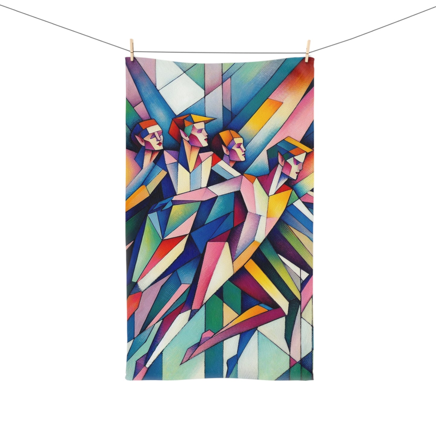 Picasso's Pixies Hand Towel