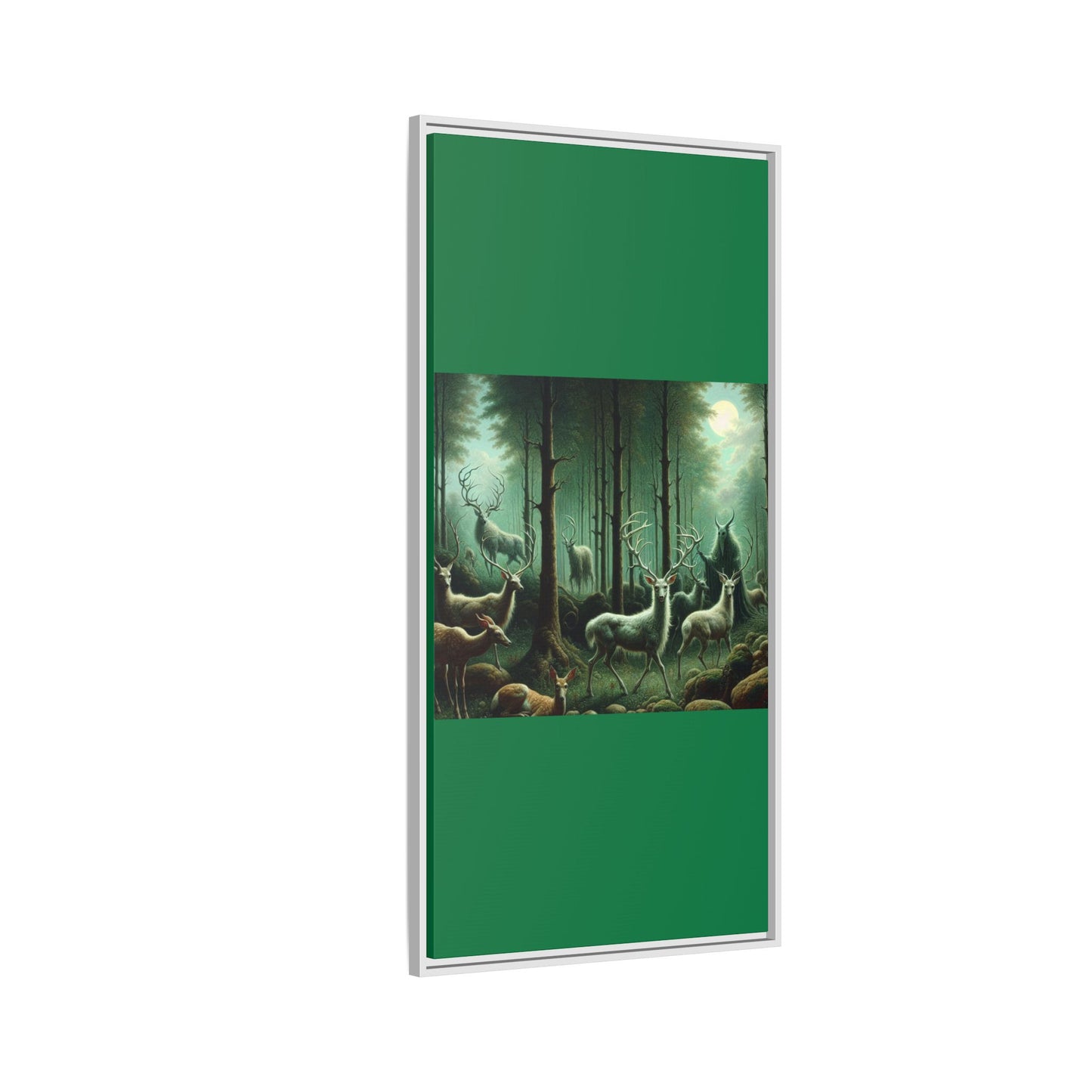 Wendigo Shepherd Canvas, Framed (Multi-color)