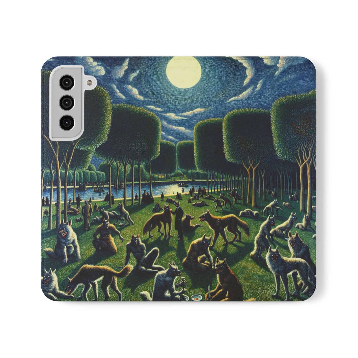 Werewolves at the Waterfront Flip Case - iPhone/Galaxy