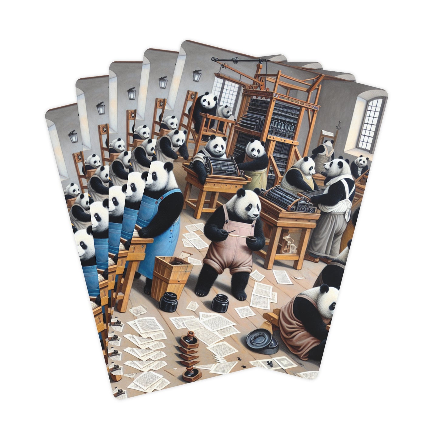 Printing Pandamonium Poker/Playing Cards