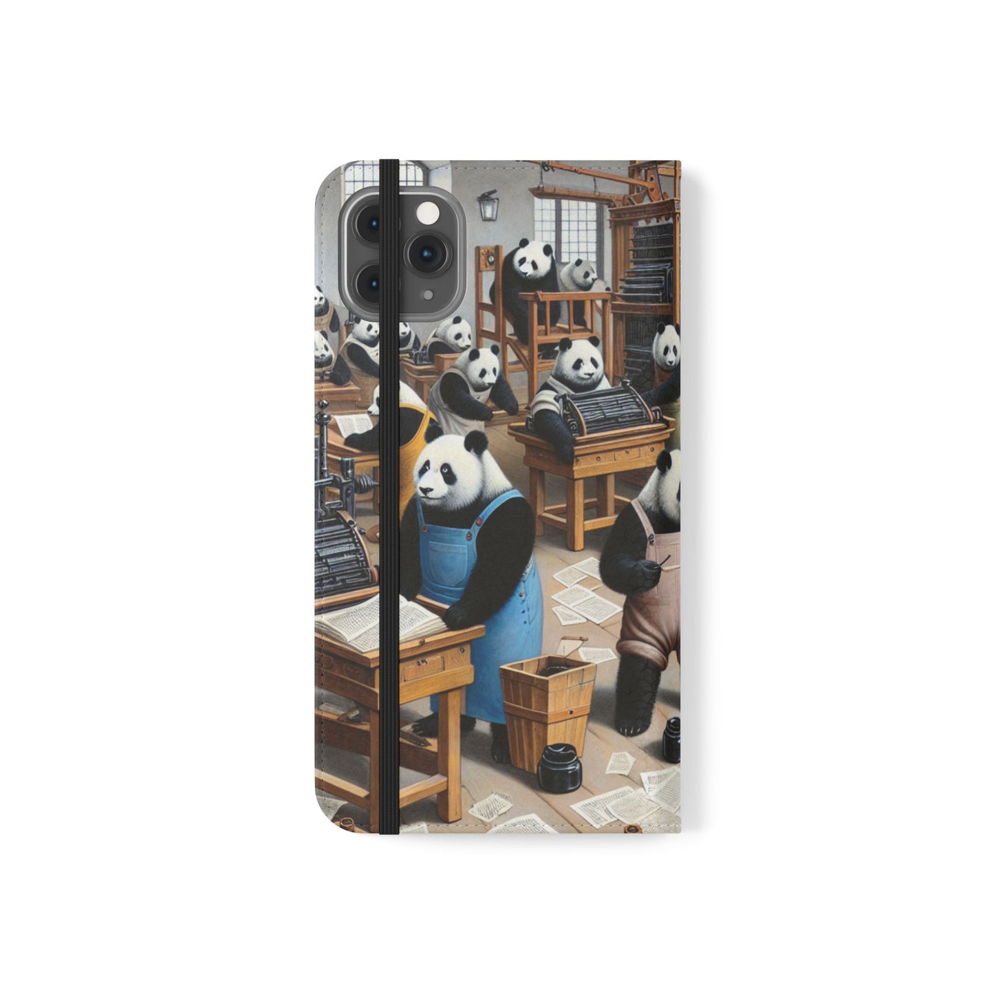 Printing Pandamonium Flip Case - iPhone/Galaxy