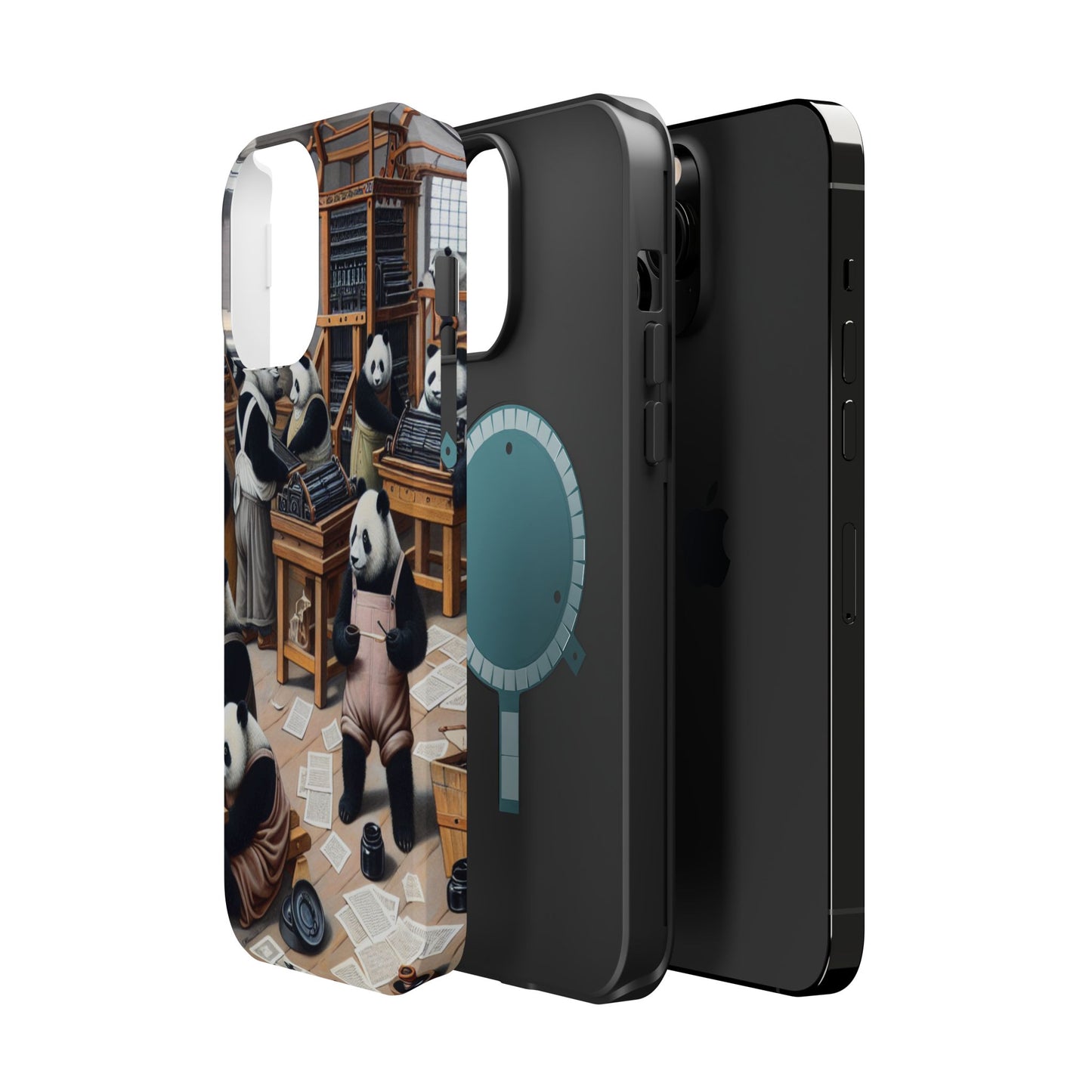 Printing Pandamonium Magnetic iPhone Case