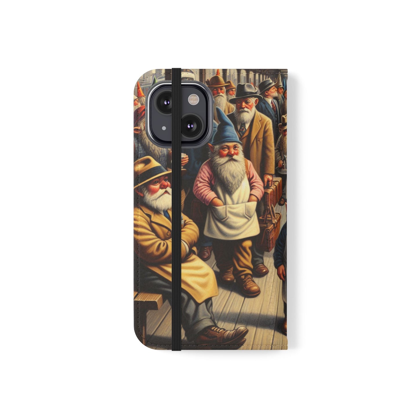 The Gnome-mute Home Flip Case - iPhone/Galaxy