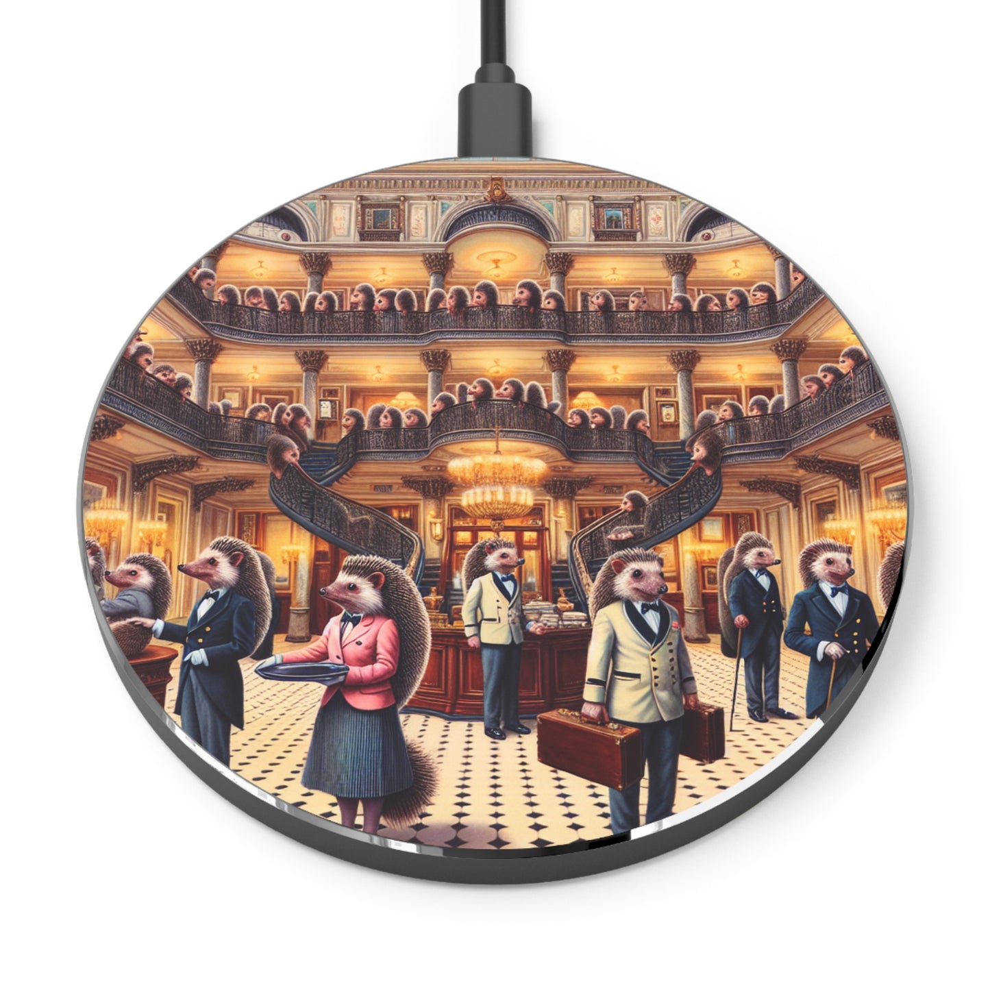 Hedgehog Hotel Wireless Charger