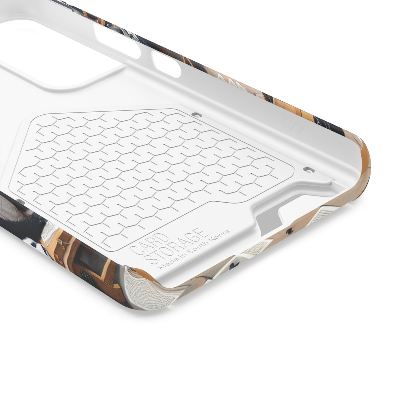 Printing Pandamonium Phone Case with Card Holder - GALAXY