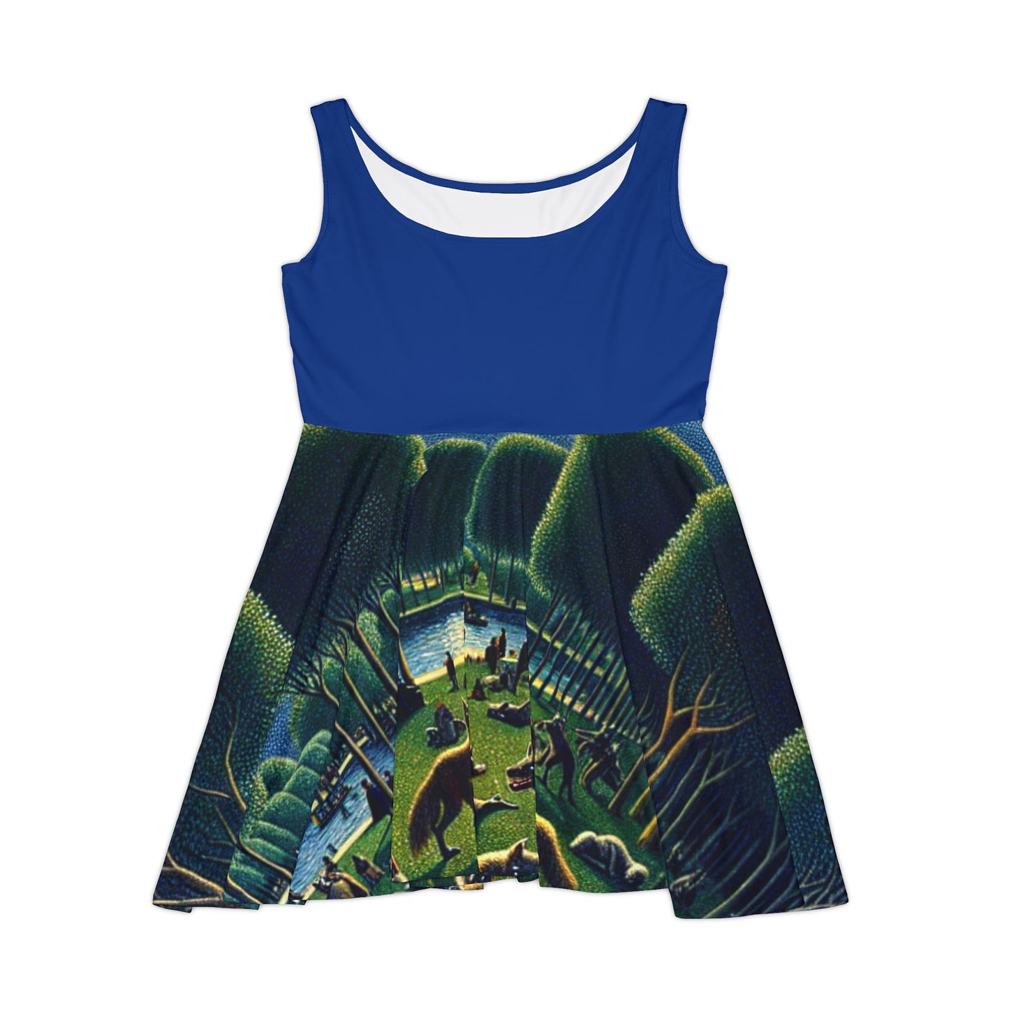 Werewolves at the Waterfront Skater Dress