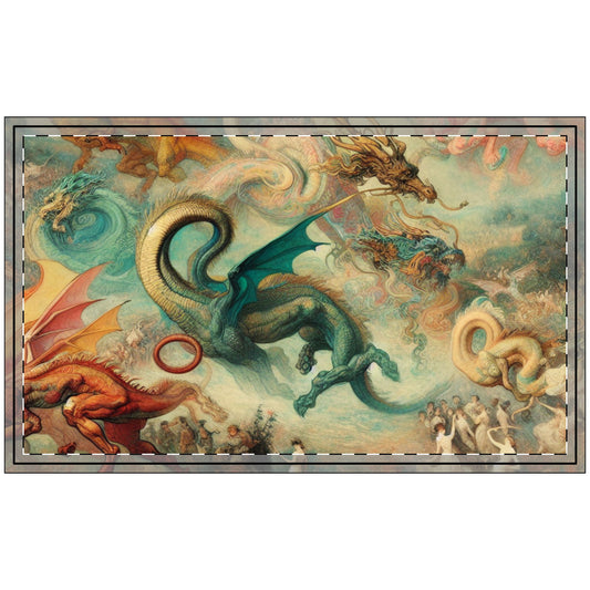 Degas Dreams of Dragons Polyester Doormat