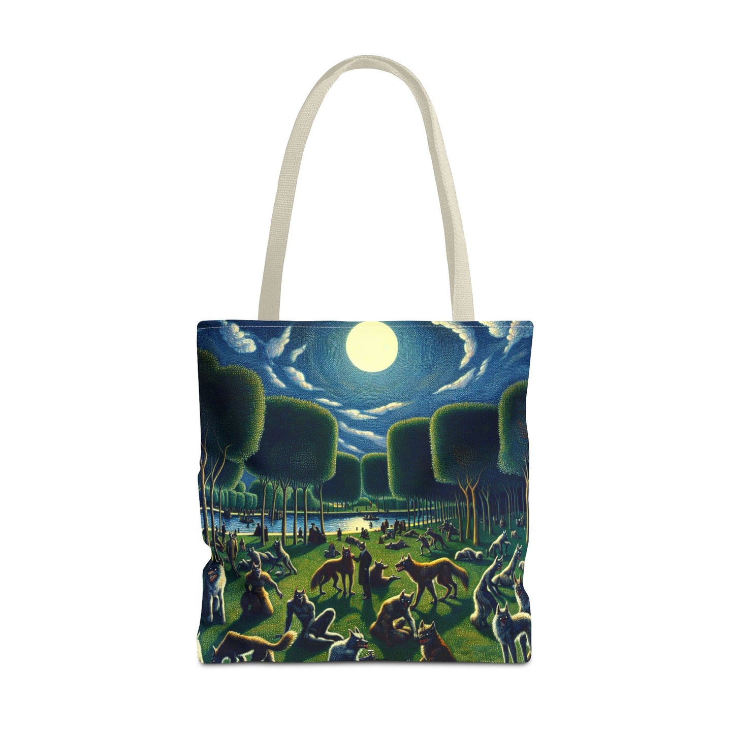 Werewolves at the Waterfront Tote Bag