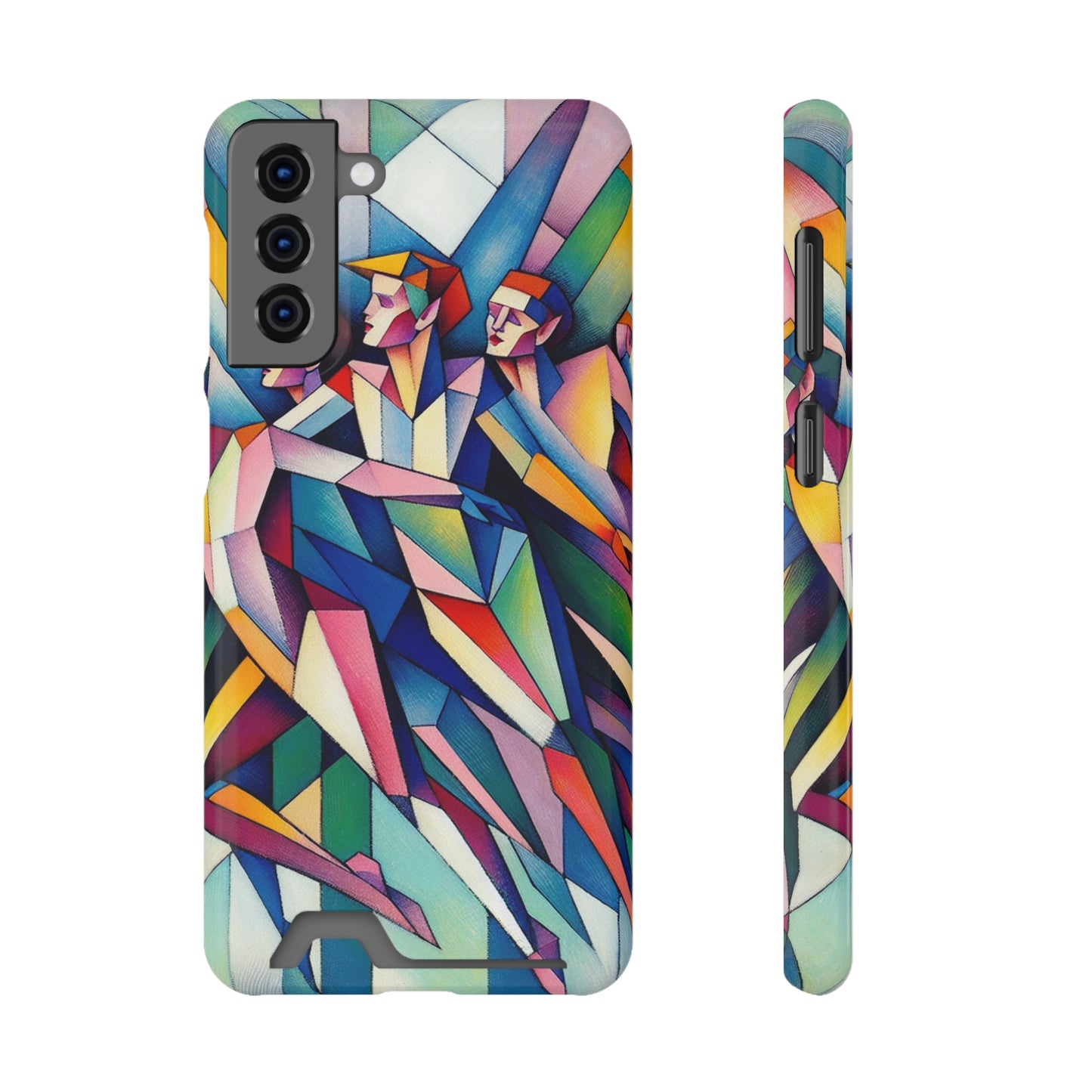 Picasso's Pixies Phone Case with Card Holder - GALAXY