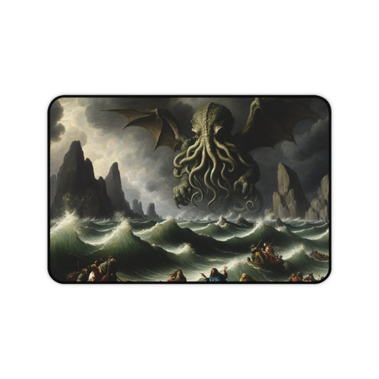 Cthulhu in the Storm Desk Mat